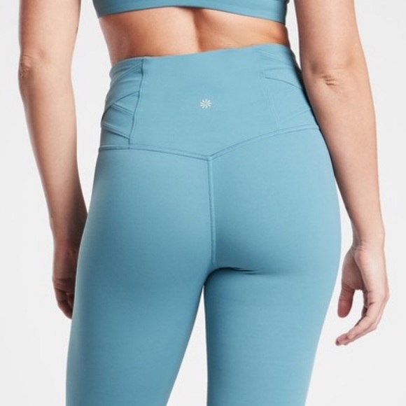 NWOT Athleta Elation Pirouette 7/8 Tight Blue - Picture 4 of 7